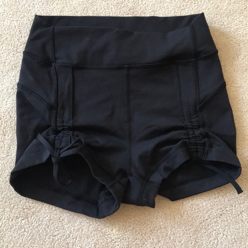 Black Lululemon Liberty Shorts